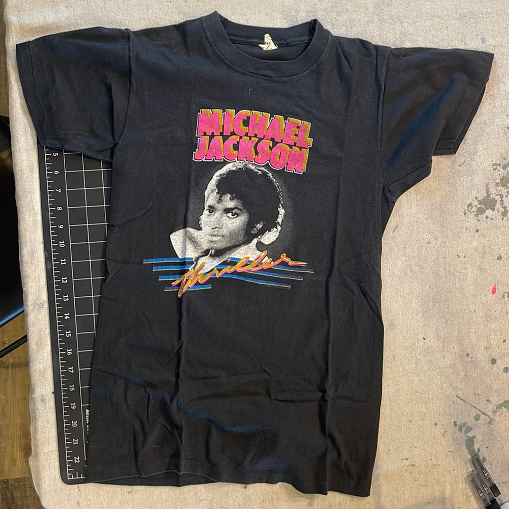 80s Vintage Michael Jackson Thriller 1983 The Girl Is Mine size Medium